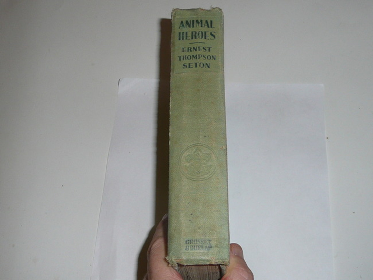 Animal Heroes, By Ernest Thompson Seton, , Every Boy's Library Edition, Type Three Binding
