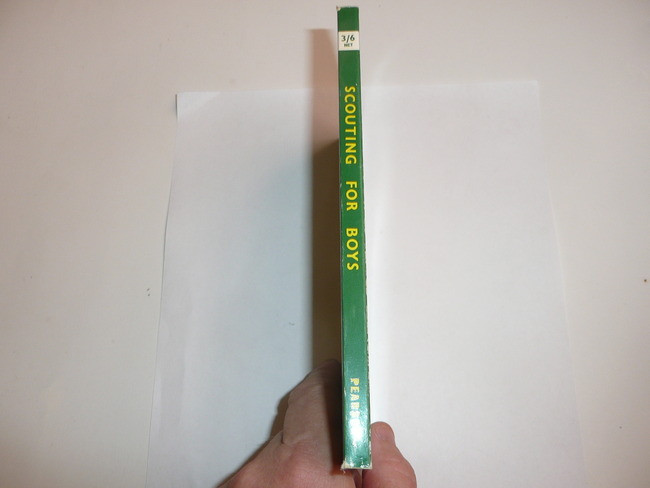 1967 Scouting for Boys, By Sir Robert Baden-Powell, Scouts' Edition, Third Printing