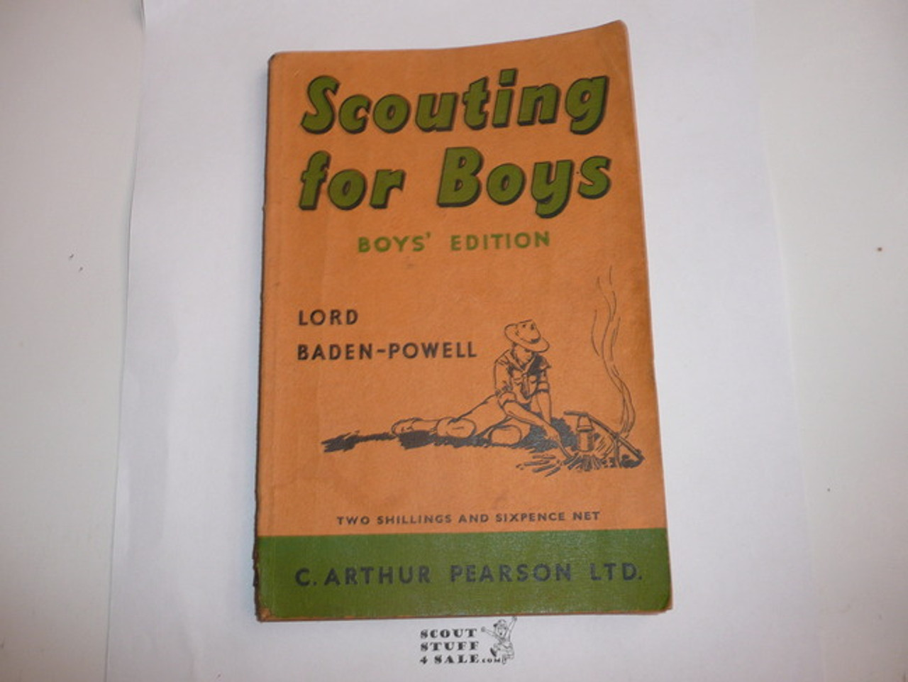 1960 Scouting for Boys, By Sir Robert Baden-Powell, Boys' Edition