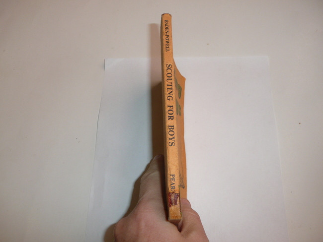 1960 Scouting for Boys, By Sir Robert Baden-Powell, Boys' Edition