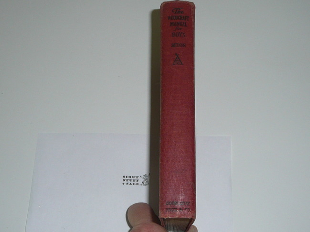 1920 The Woodcraft Manual for Boys of the Woodcraft League, Signed By Seton, Very Good Condition, By Ernest Thompson Seton