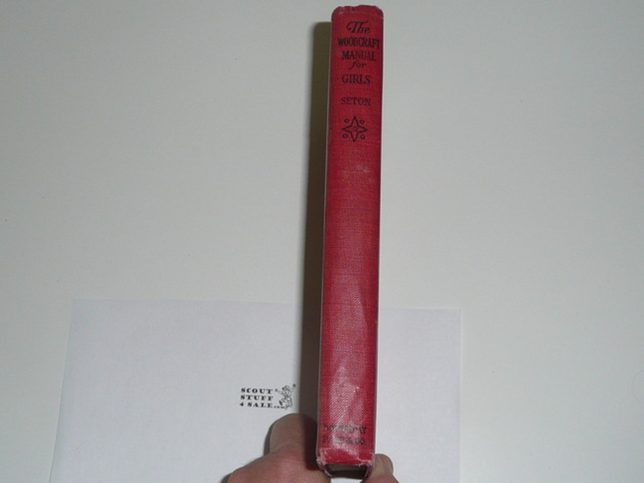 1918 The Woodcraft Manual For Girls of the Woodcraft League, Hardbound, By Ernest Thompson Seton