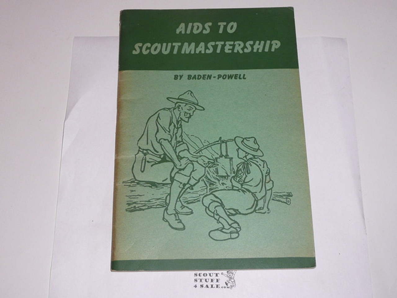 1945 Aids to Scoutmastership by Baden Powell, World Brotherhood Edition