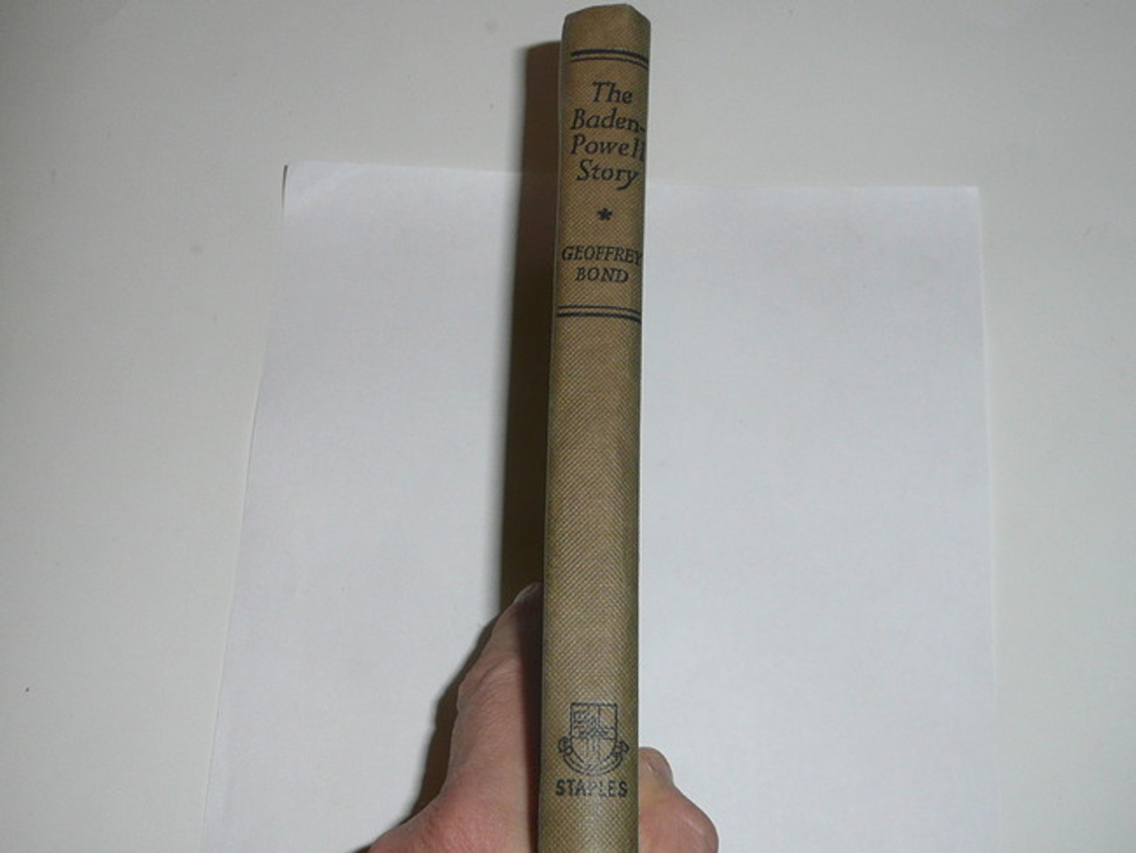 1955 The Story of Baden-Powell, By Geoffrey Bond, First printing