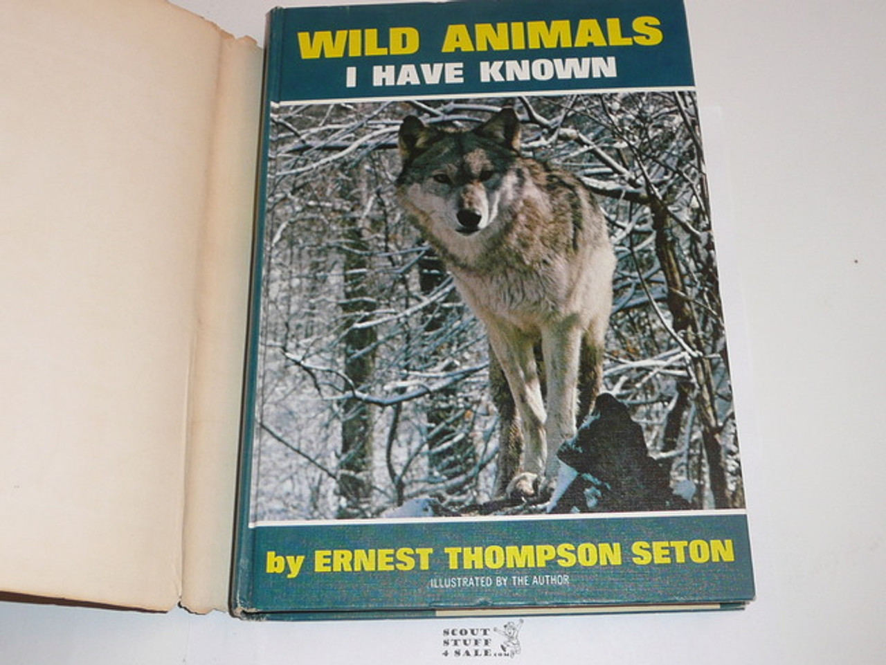 1966 Wild Animals I Have Known, By Ernest Thompson Seton, with dust jacket