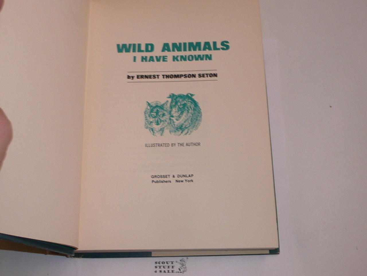 1966 Wild Animals I Have Known, By Ernest Thompson Seton, with dust jacket