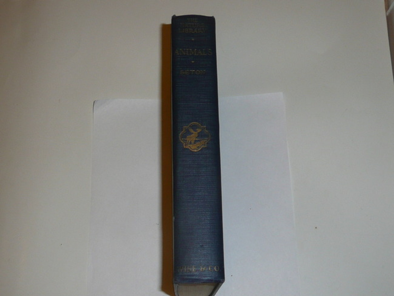 1930 The Nature Library - Animals, By Ernest Thompson Seton, lots of color pictures