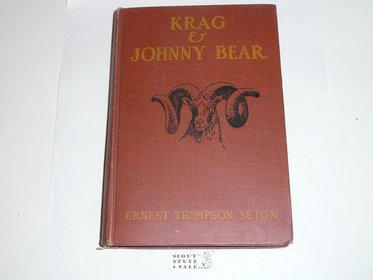 1914 Krag & Johnny Bear, By Ernest Thompson Seton, 1914 printing