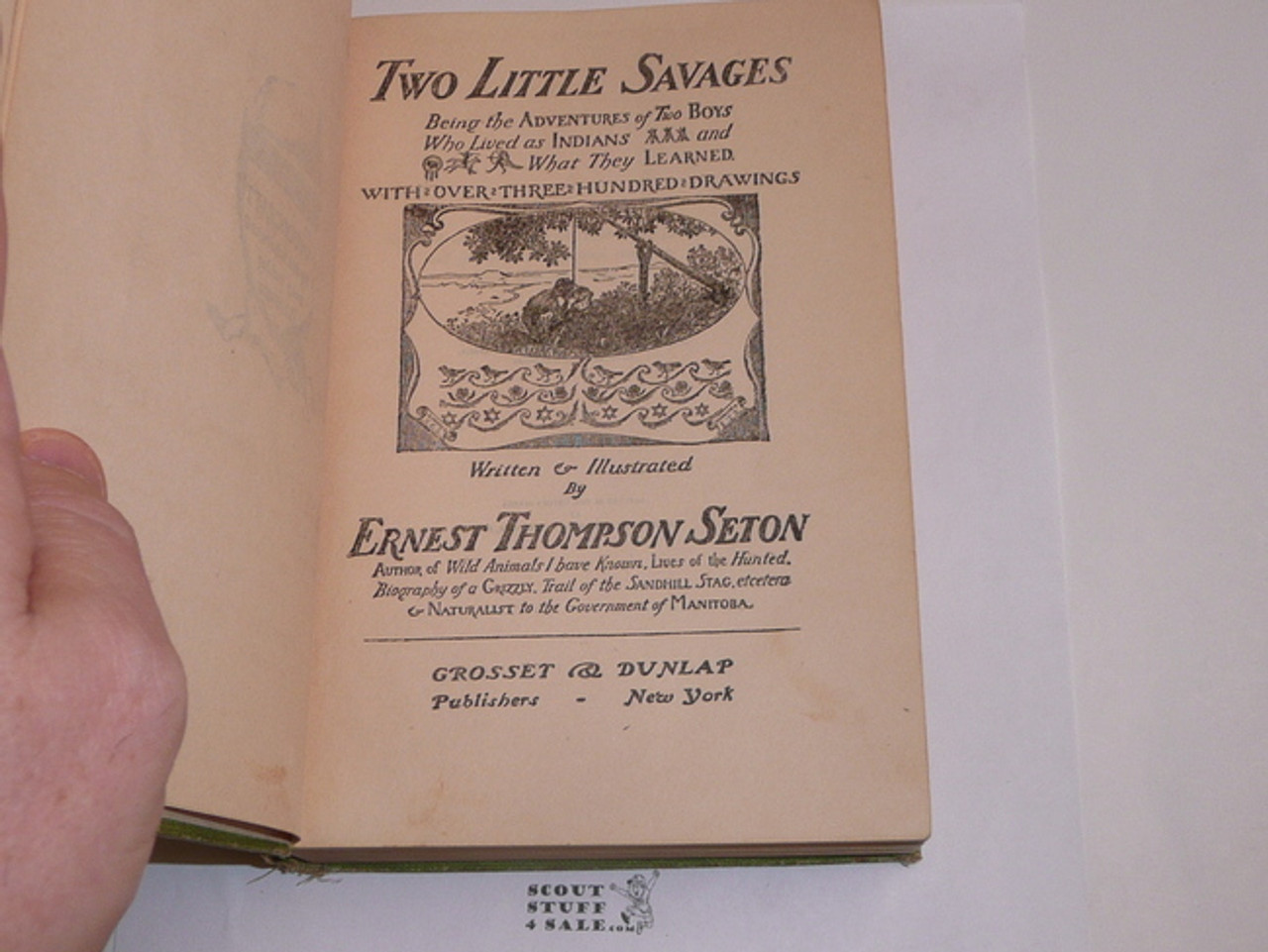 1911 Two Little Savages, By Ernest Thompson Seton