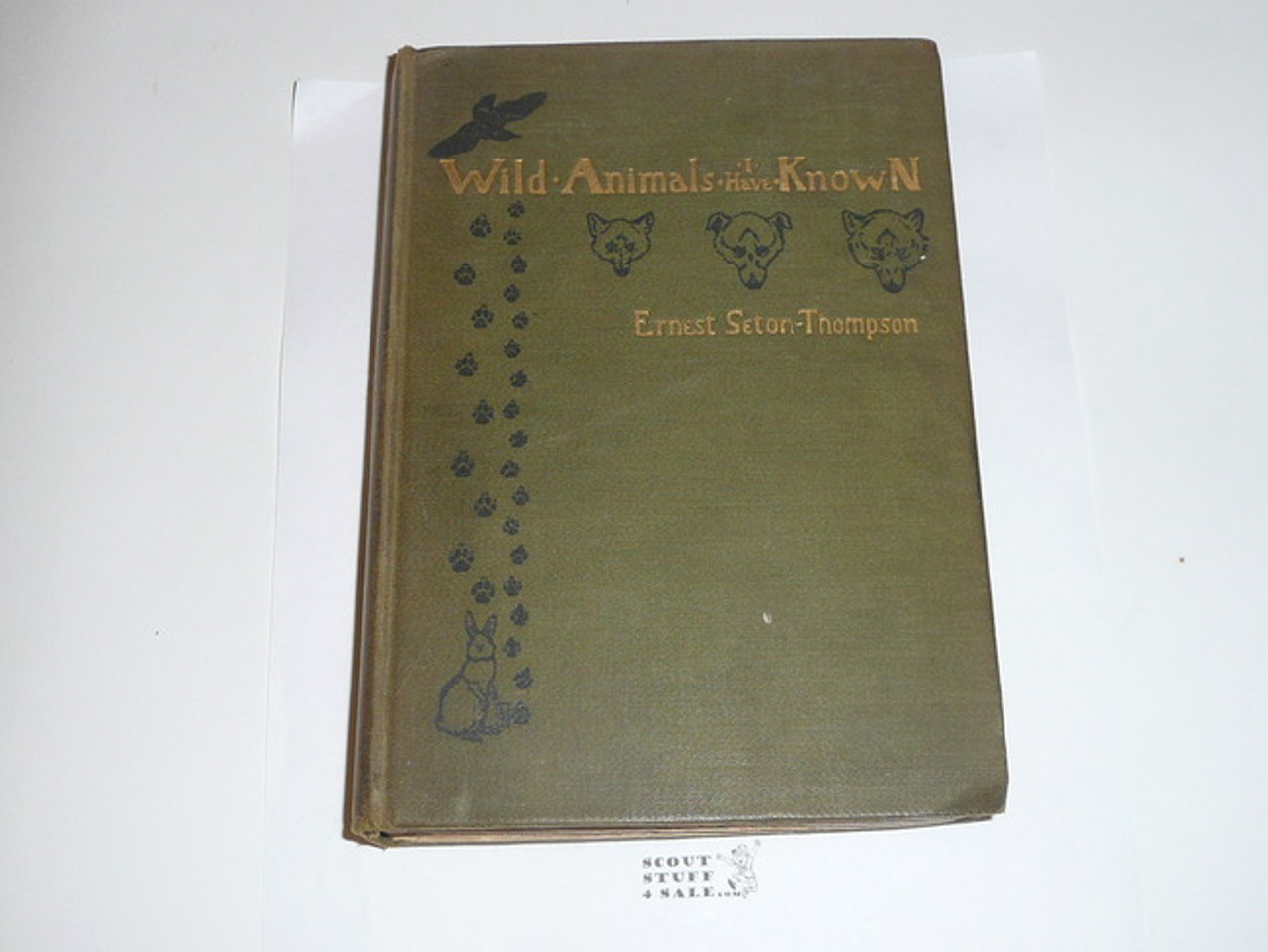 1900 Wild Animals I have Known, By Ernest Thompson Seton, Thirteenth printing