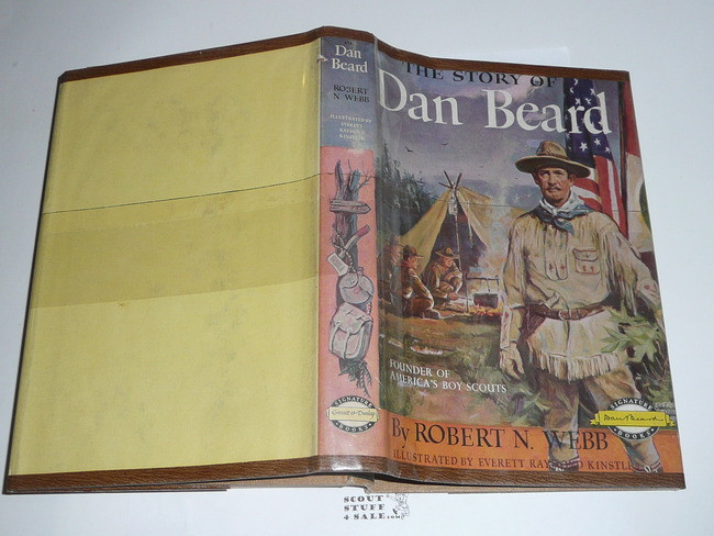 1958 The Story of Dan Beard, By Robert Webb, First printing, MINT with Dust Jacket