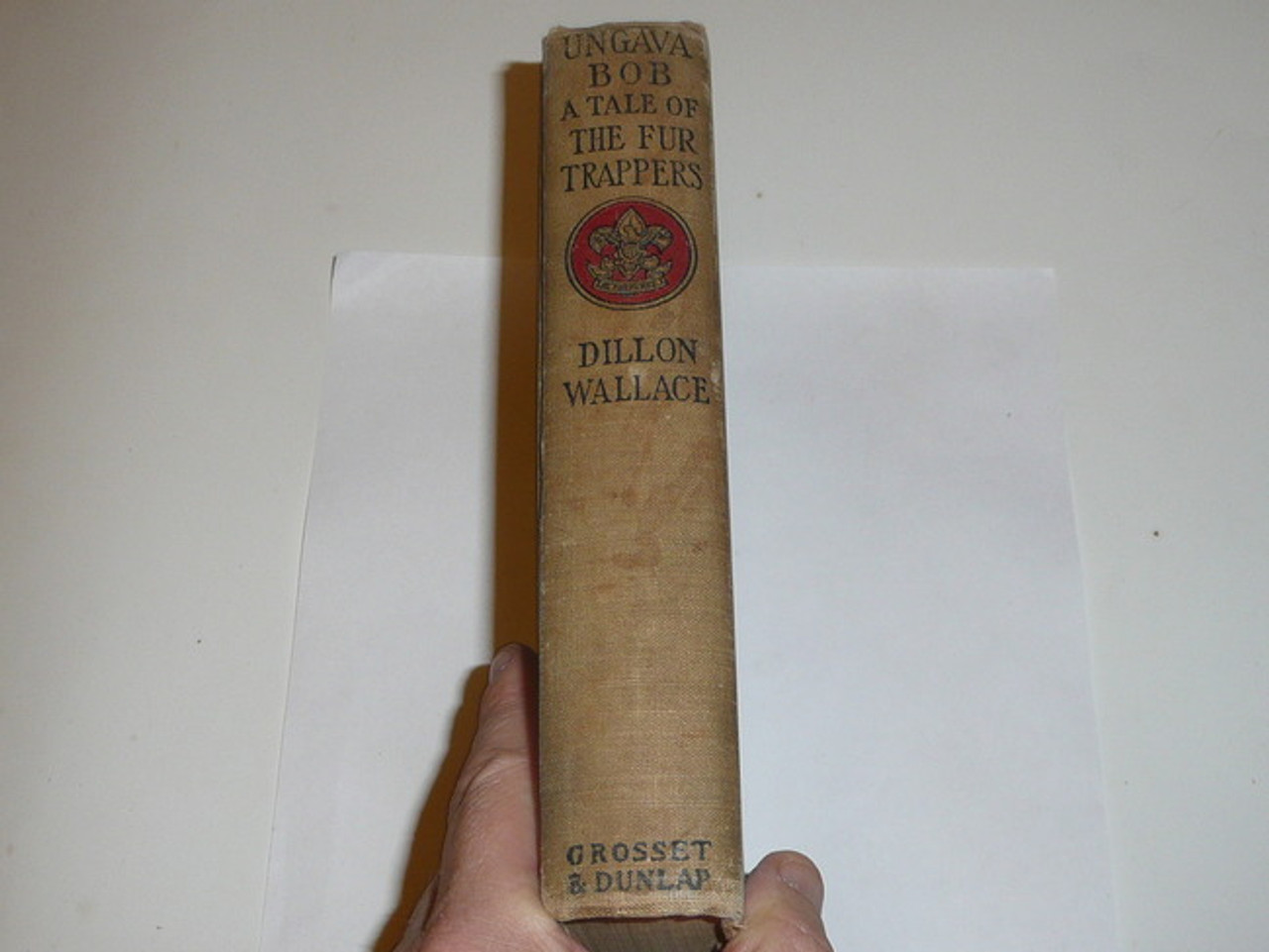 Ungava Bob A Tale of the Fur Trappers, By Dillon Wallace, 1913, Every Boy's Library Edition, Type Two Binding