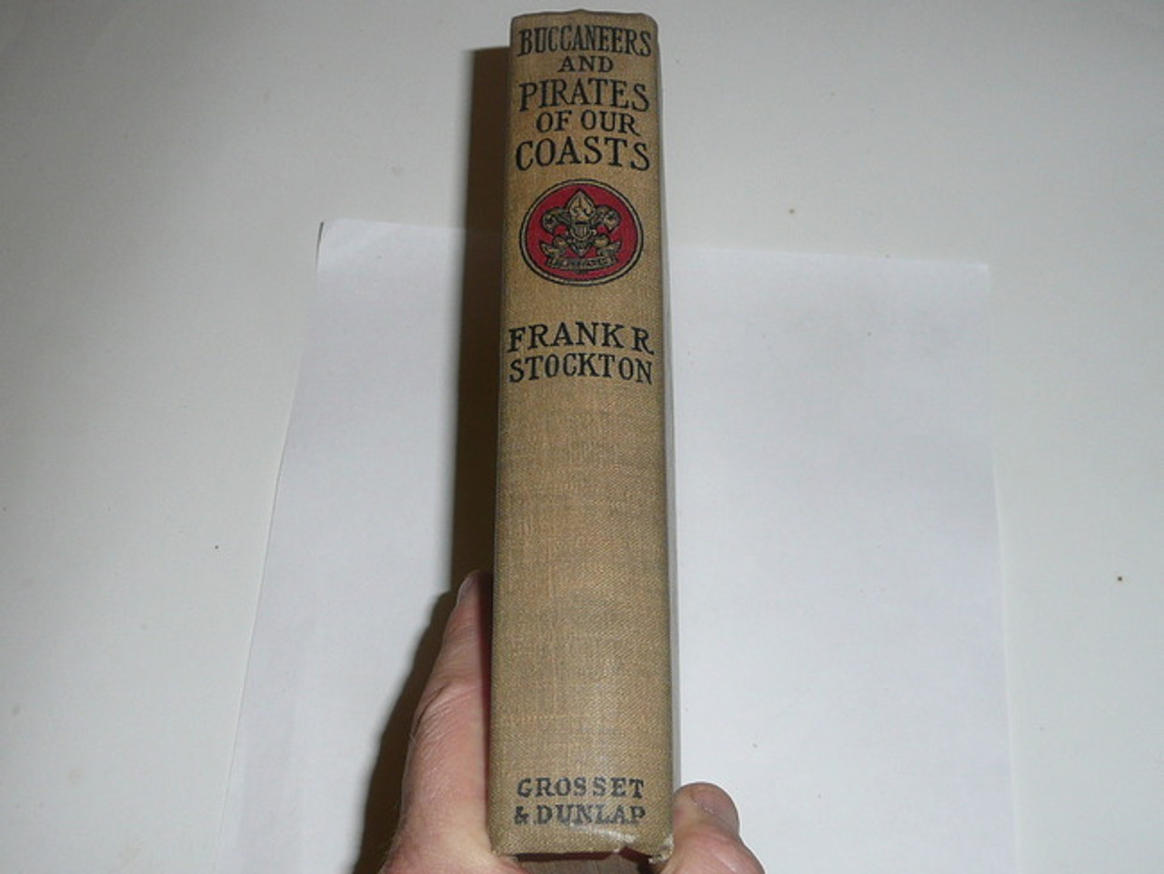 Buccaneers and Pirates of our Coasts, By Frank R. Stockton, 1914, Every Boy's Library Edition, Type Two Binding