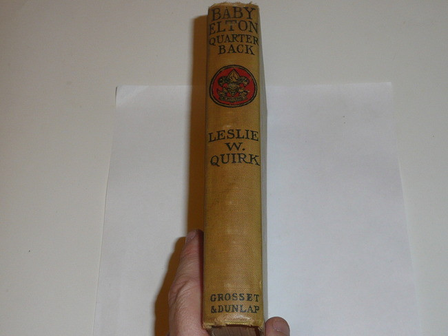 Baby Elton Quarterback, By Leslie W. Quirk, 1913, Every Boy's Library Edition, Type Two Binding