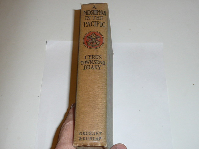 A Midshipman in the Pacific, By Cyrus Townsend Brady, 1913, Every Boy's Library Edition, Type Two Binding