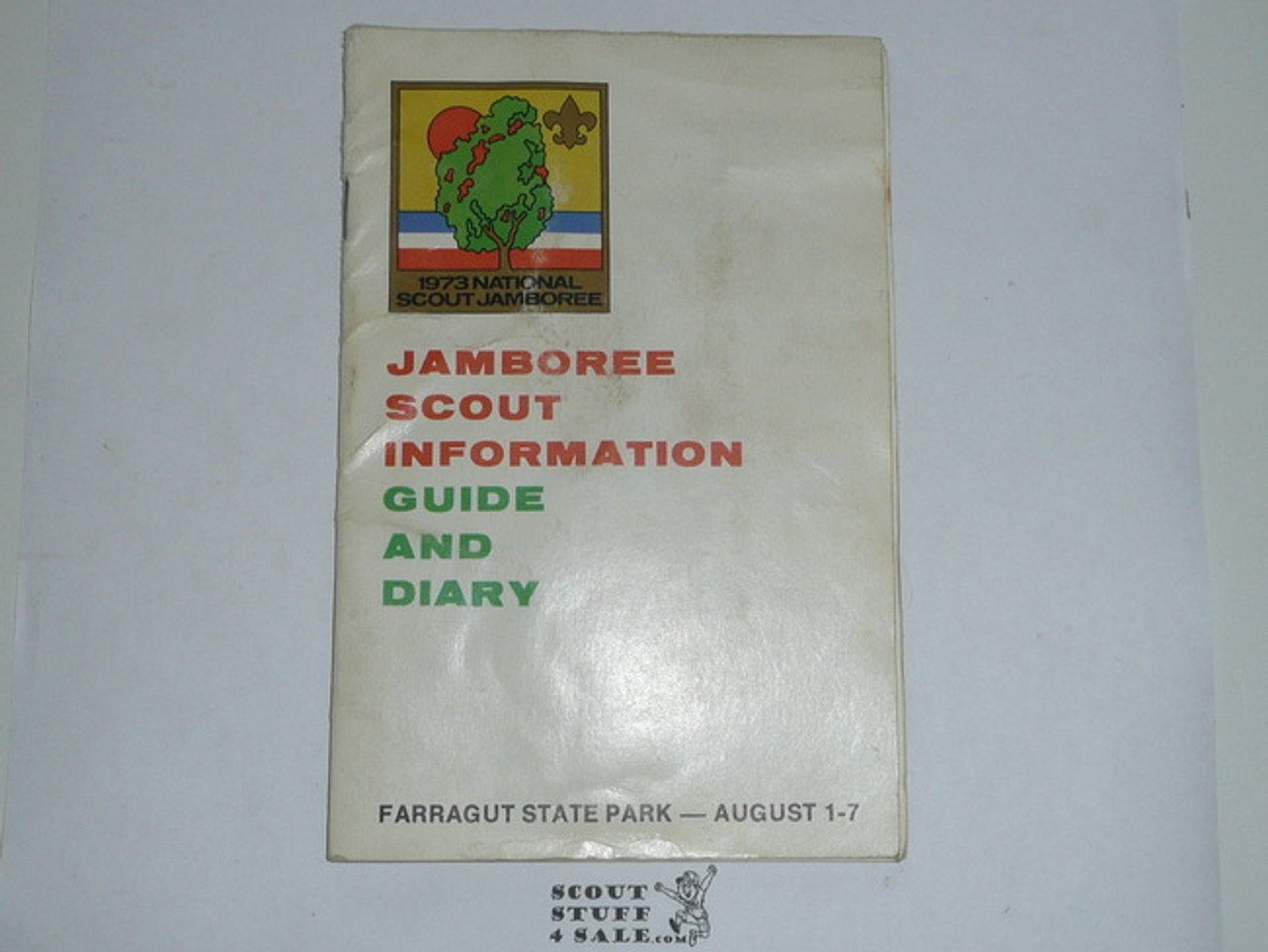 1973 National Jamboree Scout Guide and Diary, Some Light Use