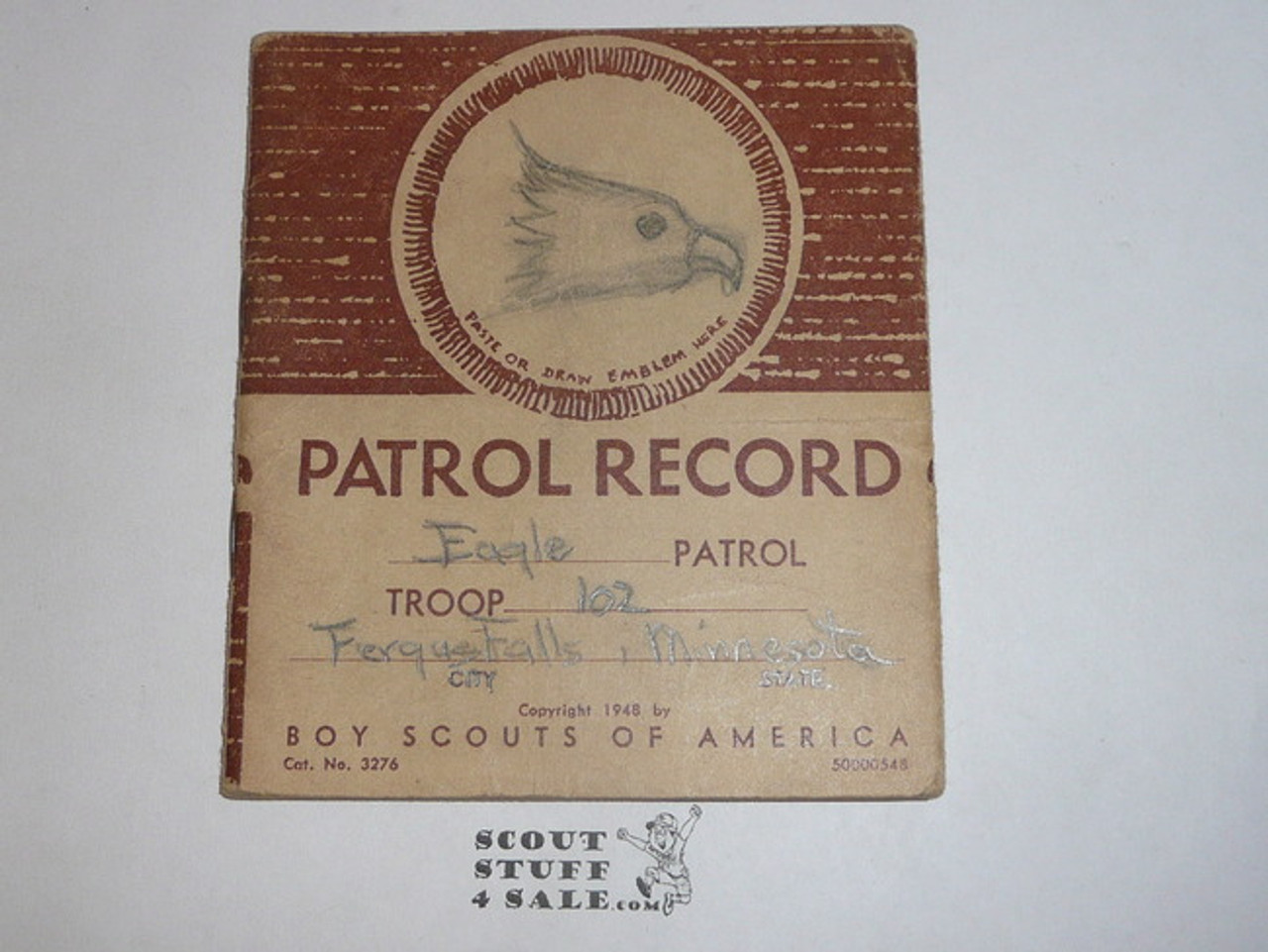 Patrol Record Book, 5-48 Printing