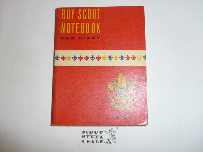 1958 Boy Scout Diary