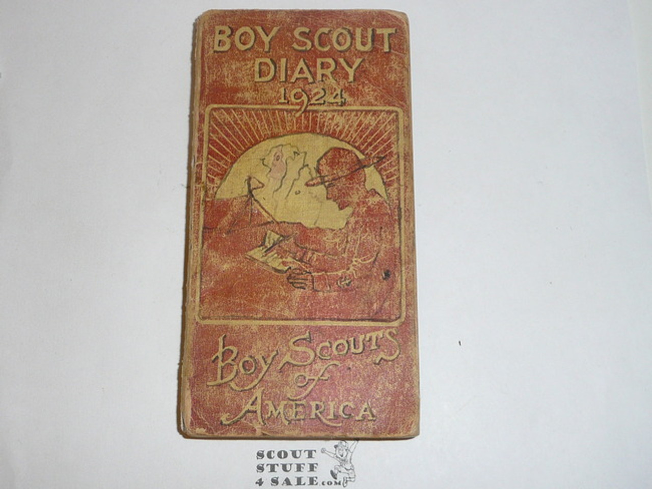 1924 Boy Scout Diary, some wear