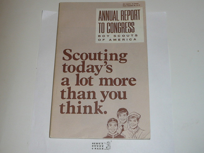 1972 Boy Scouts of America Annual Report to Congress