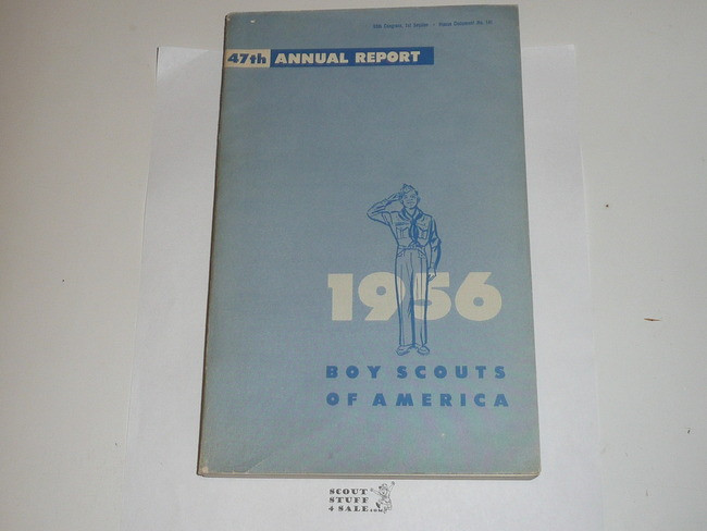 1956 Boy Scouts of America Annual Report to Congress