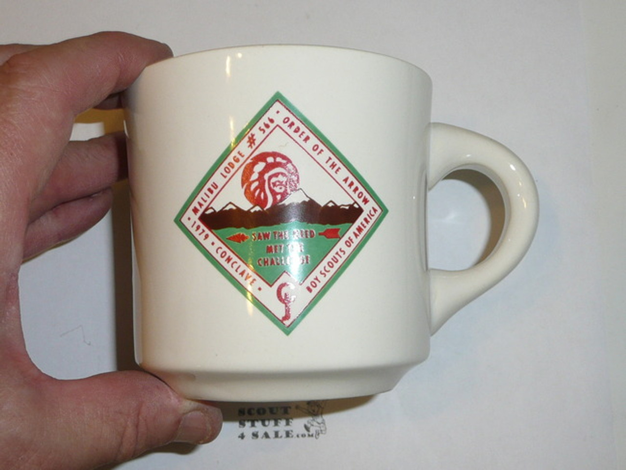 Order of the Arrow Lodge #566 Malibu 1979 Lodge Conclave Mug