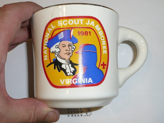 1981 National Jamboree Coffee Mug, Logo