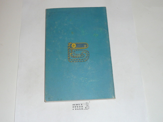 1957 The Den Chief's Denbook, Cub Scout, 8-57 Printing