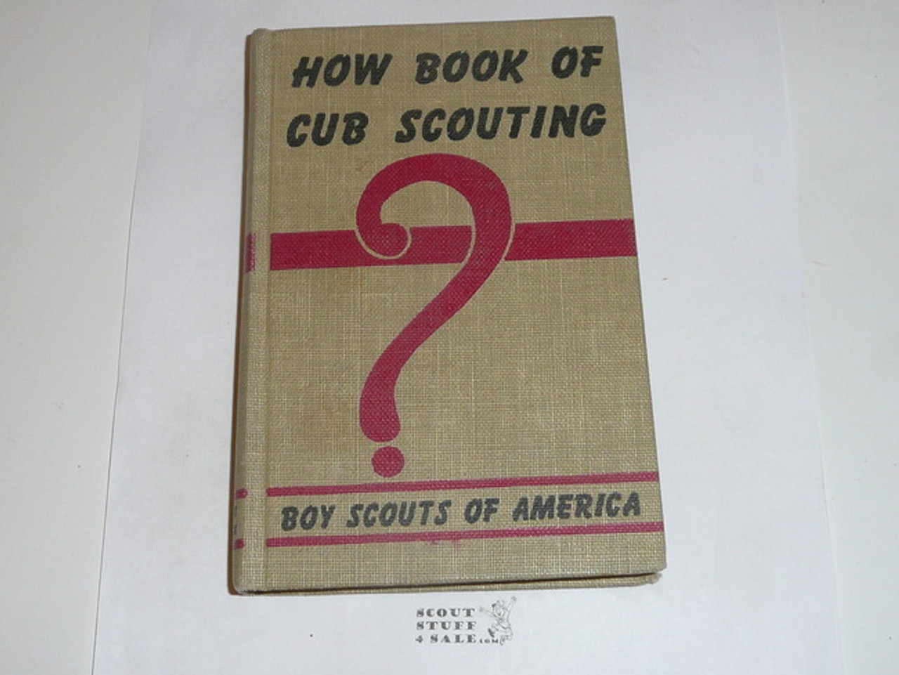 1960 How Book of Cubbing, Cub Scout, 9-60 Printing