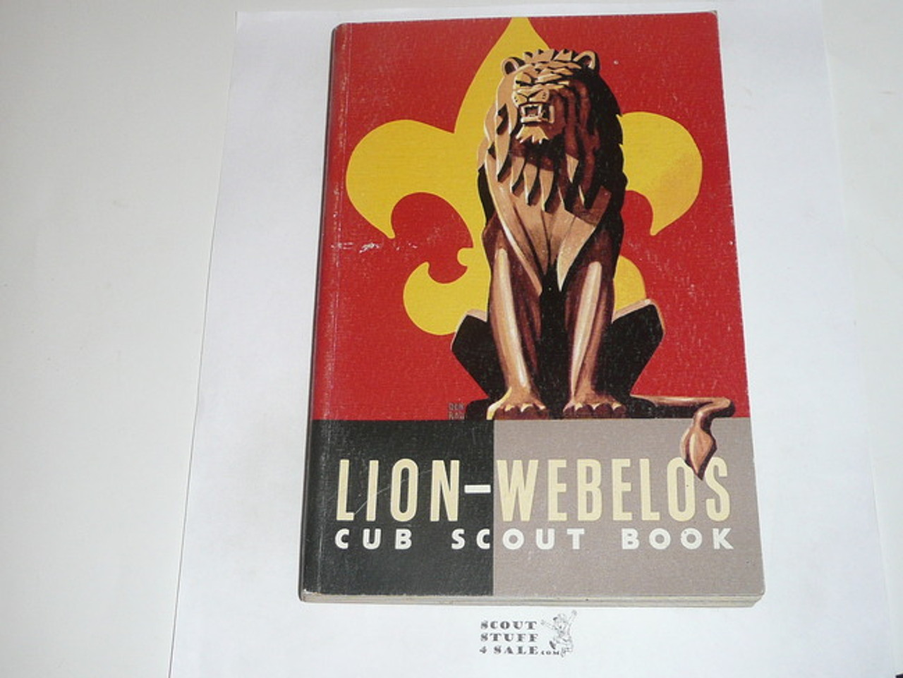 1962 Lion Cub Scout Handbook, 12-62 Printing, Near MINT