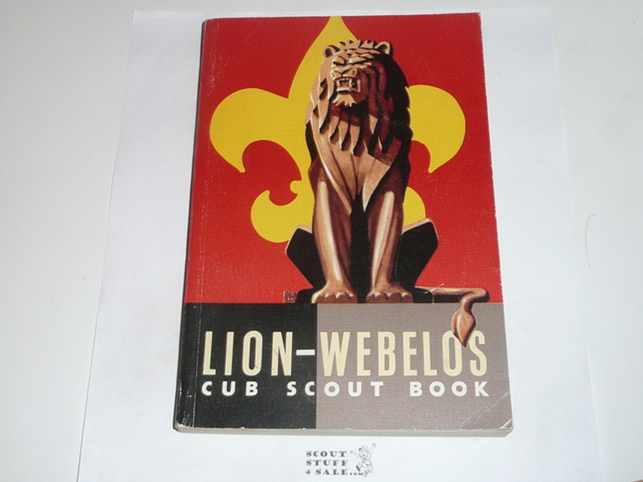 1963 Lion Cub Scout Handbook, 11-63 Printing, MINT