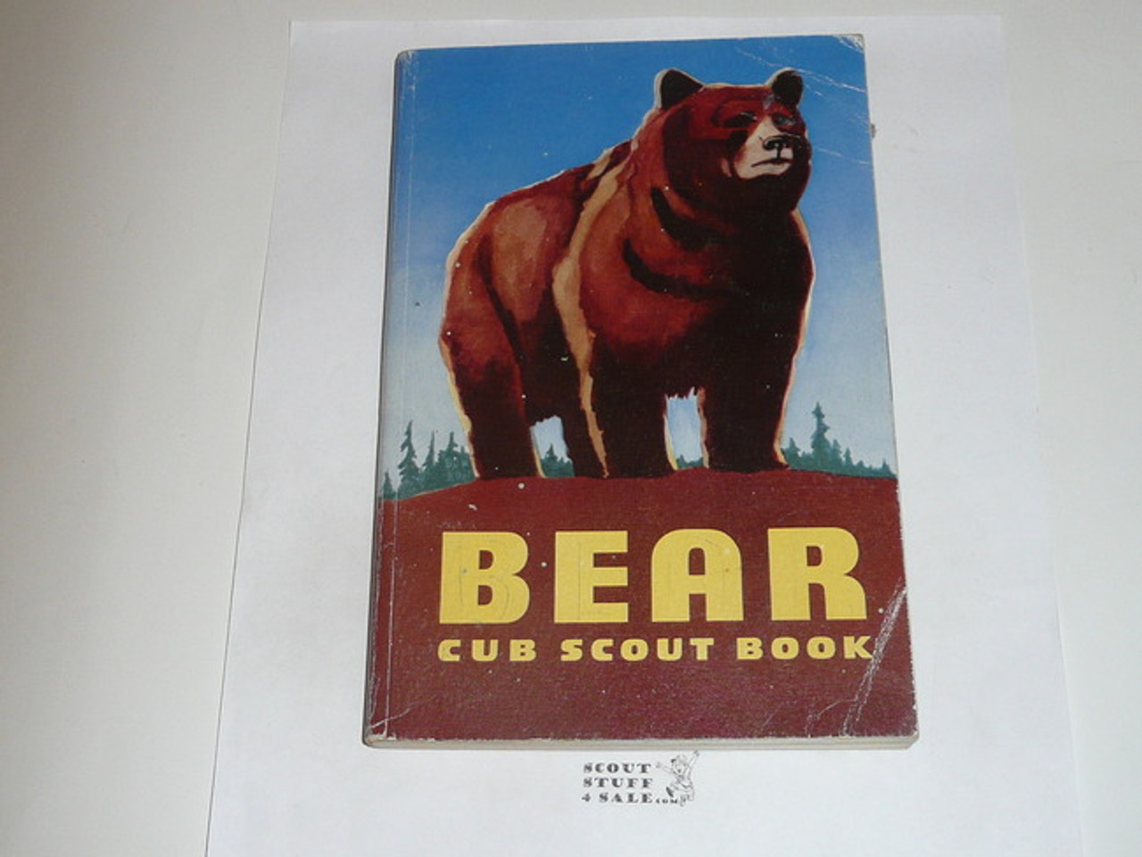 1962 Bear Cub Scout Handbook, 11-62 Printing, lt. use