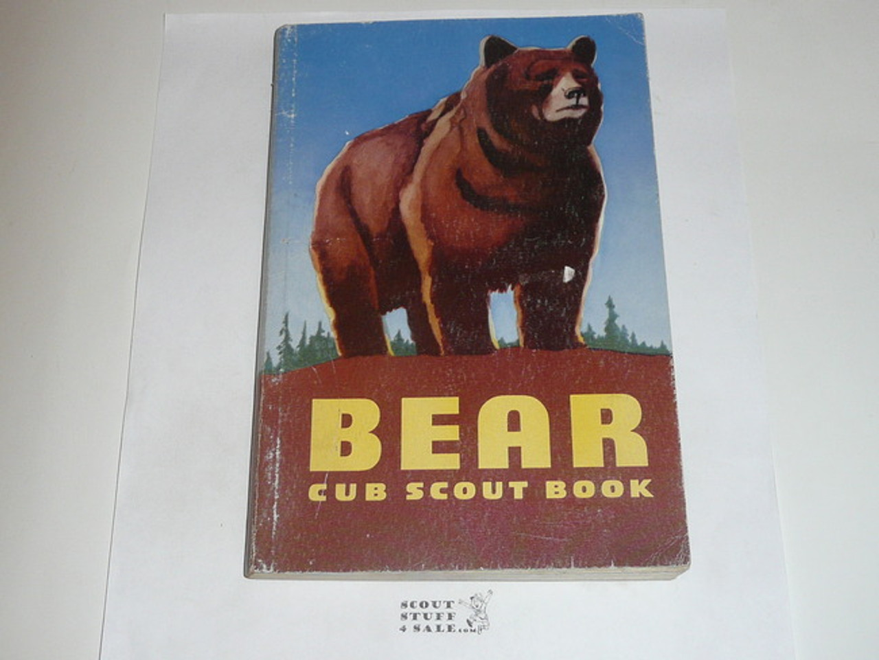 1961 Bear Cub Scout Handbook, 10-61 Printing, lt. use