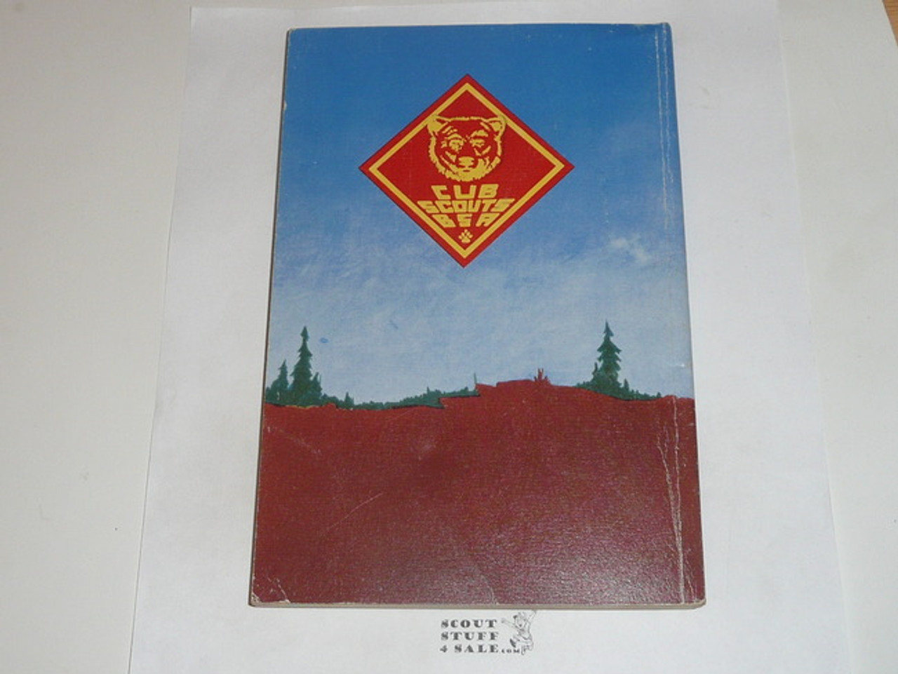 1958 Bear Cub Scout Handbook, 10-58 Printing, lt. use