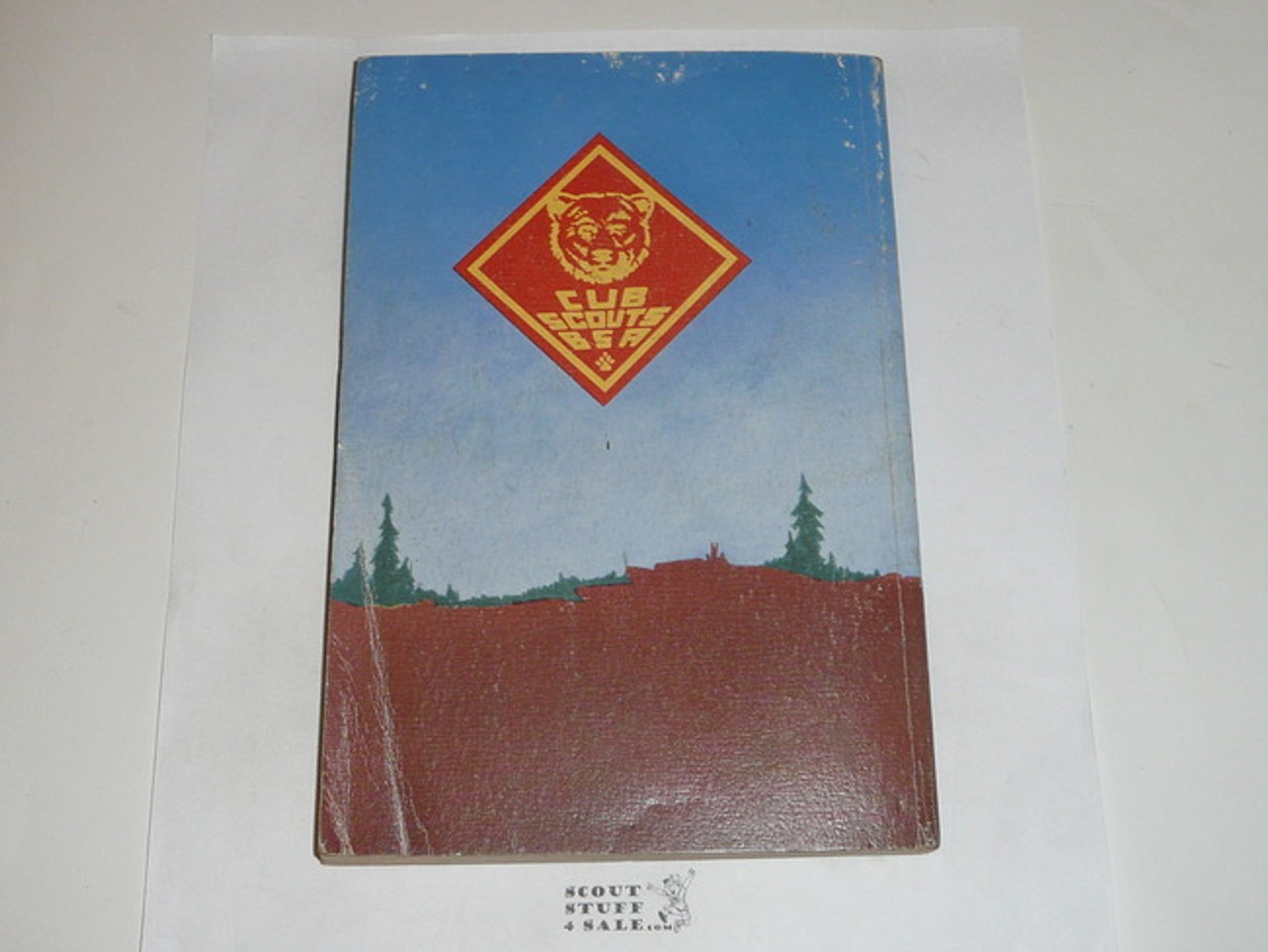 1956 Bear Cub Scout Handbook, 10-56 Printing, used