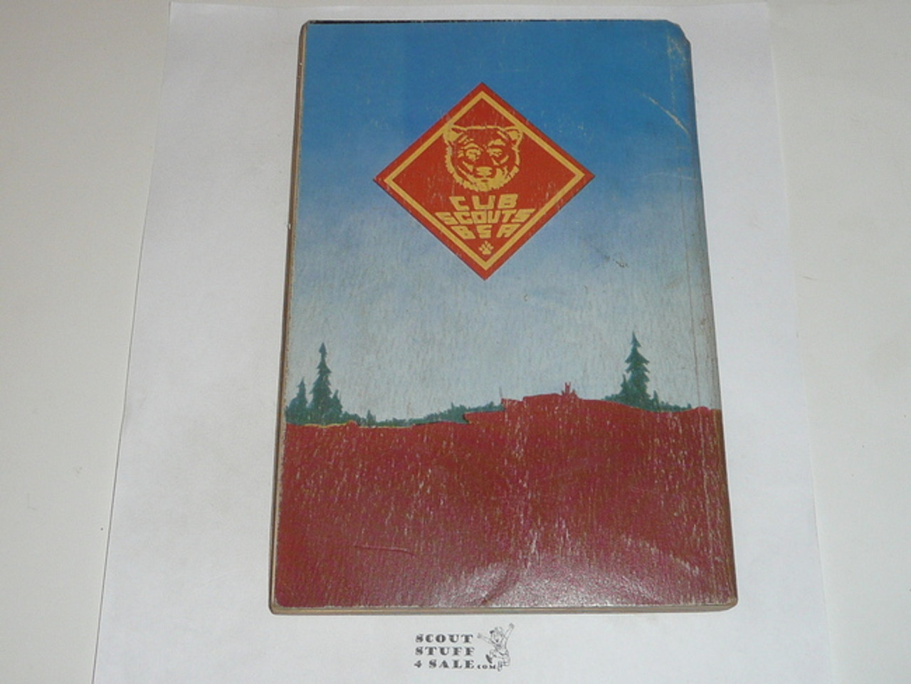 1955 Bear Cub Scout Handbook, 1-55 Printing, used