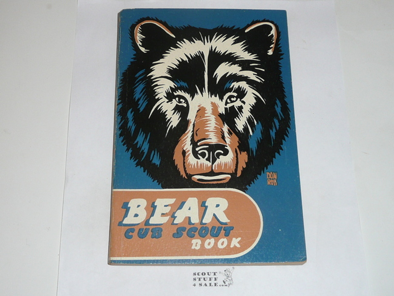 1953 Bear Cub Scout Handbook, 1-53 Printing, Near MINT