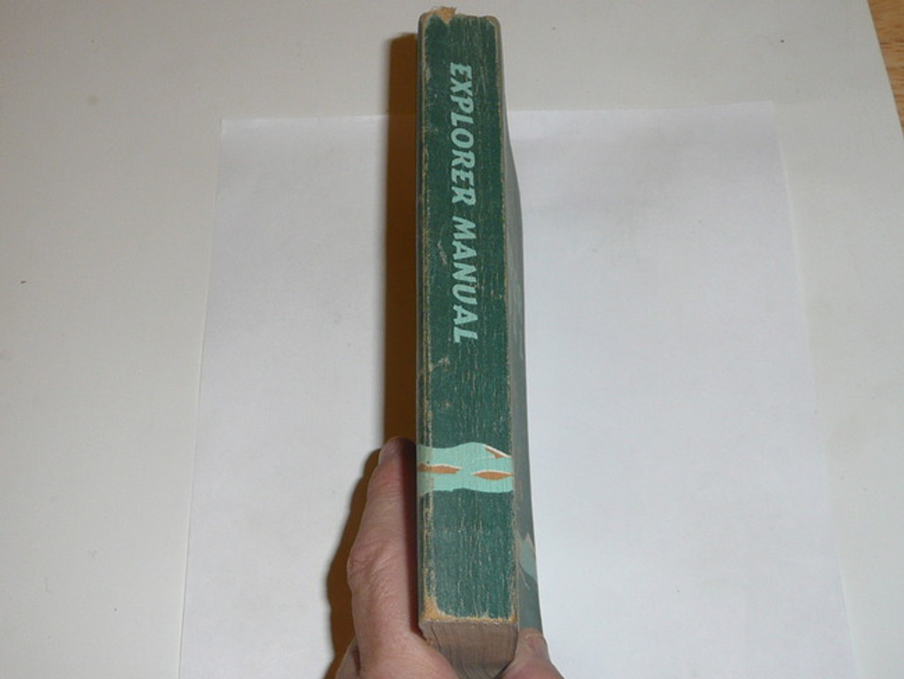 1957 Explorer Scout Manual, First Edition, 1957 Printing, used