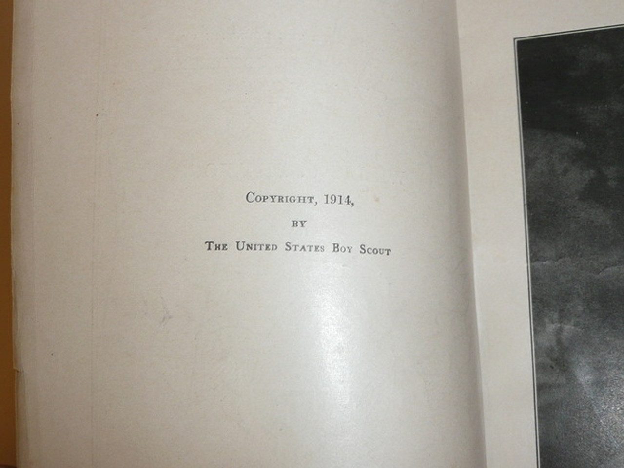 1914 Manual for Naval Boy Scouts, United States Boy Scouts Proof Manual, EXTREMELY RARE!