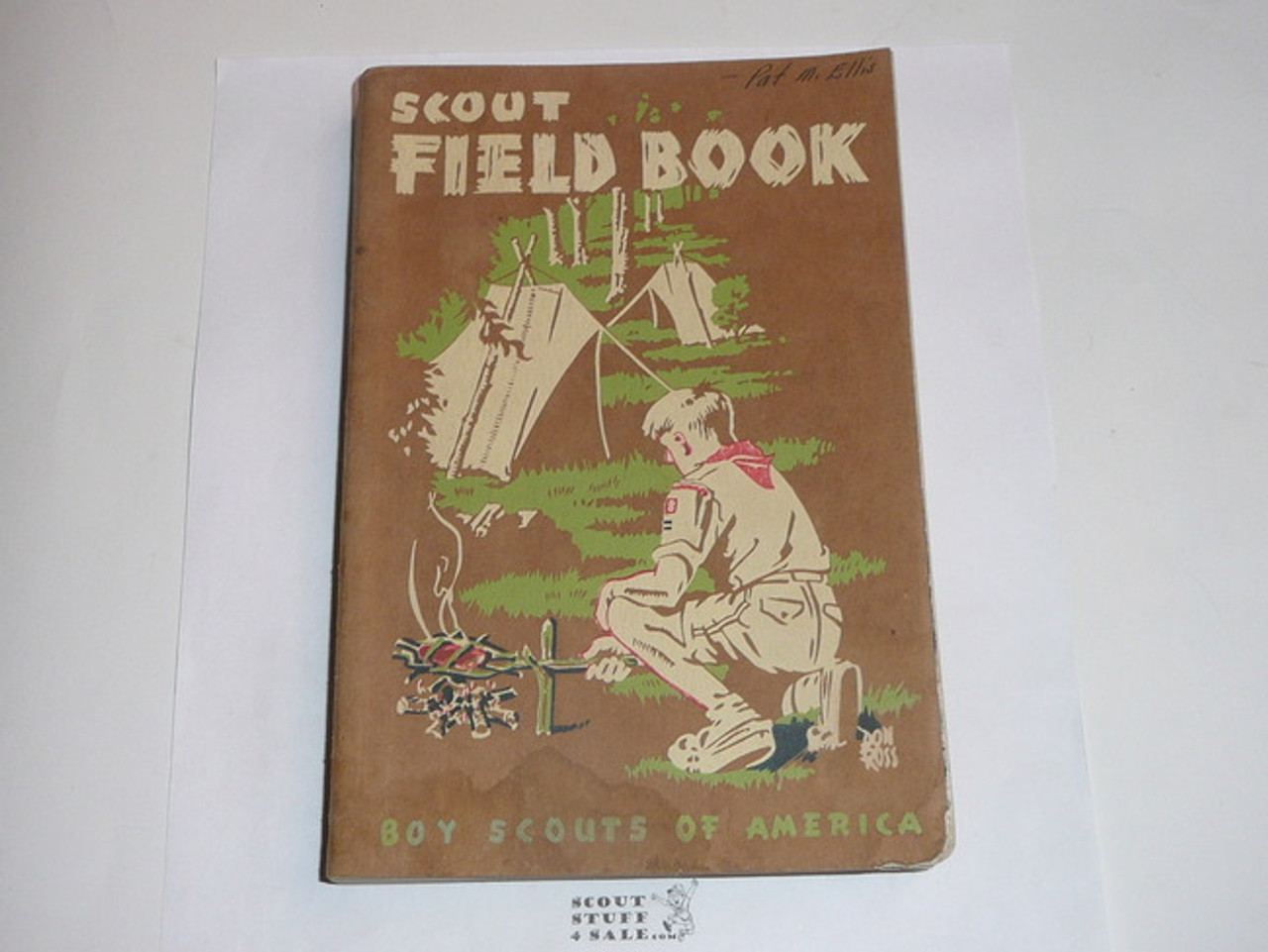 1959 Boy Scout Field Book, First Edition, Fourteenth Printing, Lightly used Condition
