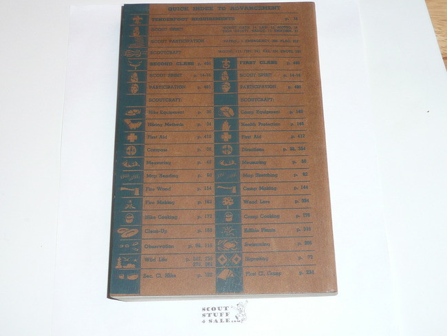 1959 Boy Scout Field Book, First Edition, Fourteenth Printing, MINT Condition