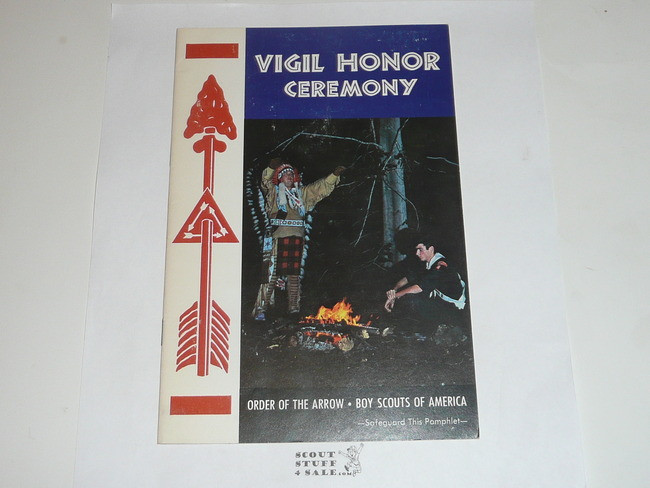 Vigil Ceremony Manual, Order of the Arrow, 1968, 12-68 Printing