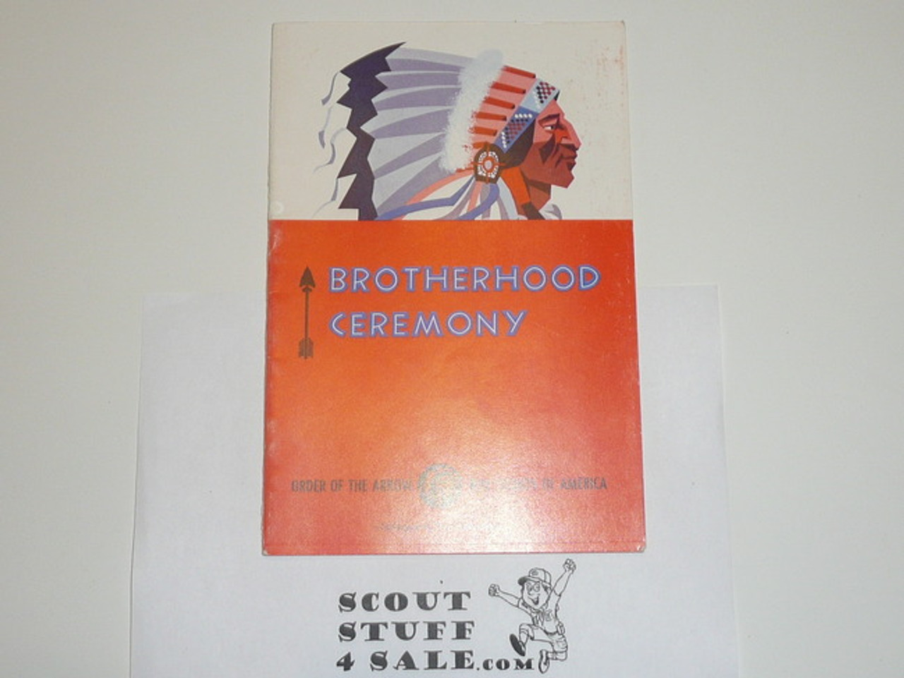 Brotherhood Ceremony Manual, Order of the Arrow, 1978, 1-78 Printing