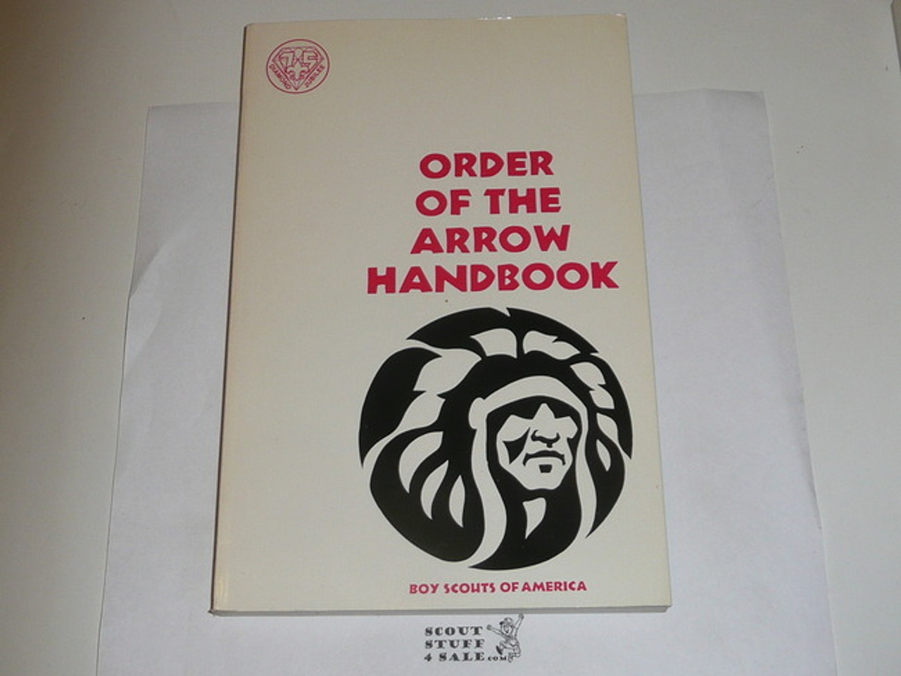 1985 Order of the Arrow Handbook, 75th BSA Anniversary