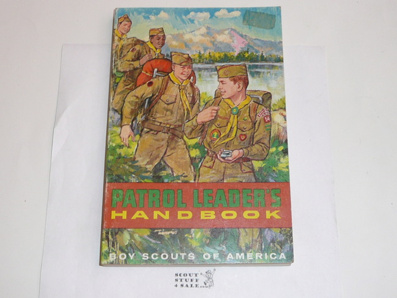 1969 Patrol Leaders Handbook, Third Edition, MINT Condition