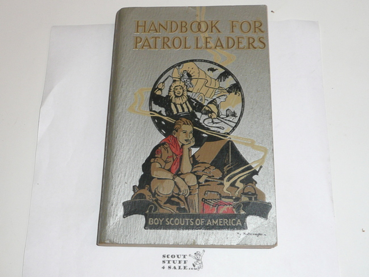 1945 Handbook For Patrol Leaders, First Edition, Fifteenth Printing, Very Good Condition