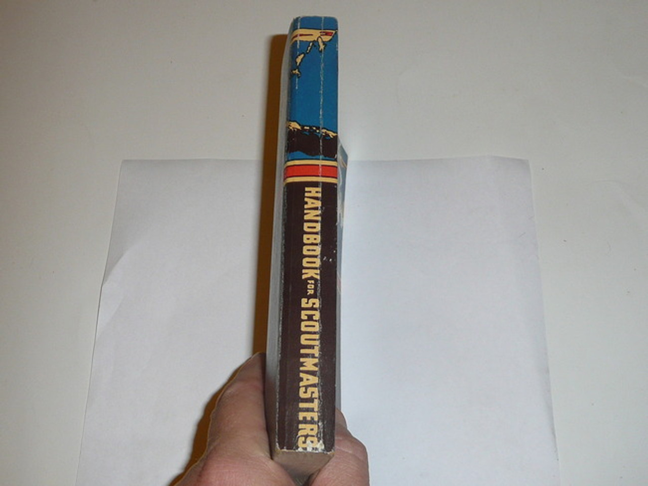 1956 Handbook For Scoutmasters, Fourth Edition, Tenthth Printing, Very good Condition