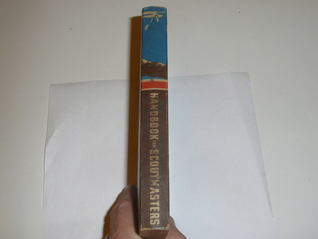 1948 Handbook For Scoutmasters, Fourth Edition, Third Printing (10-48), Very Good used Condition