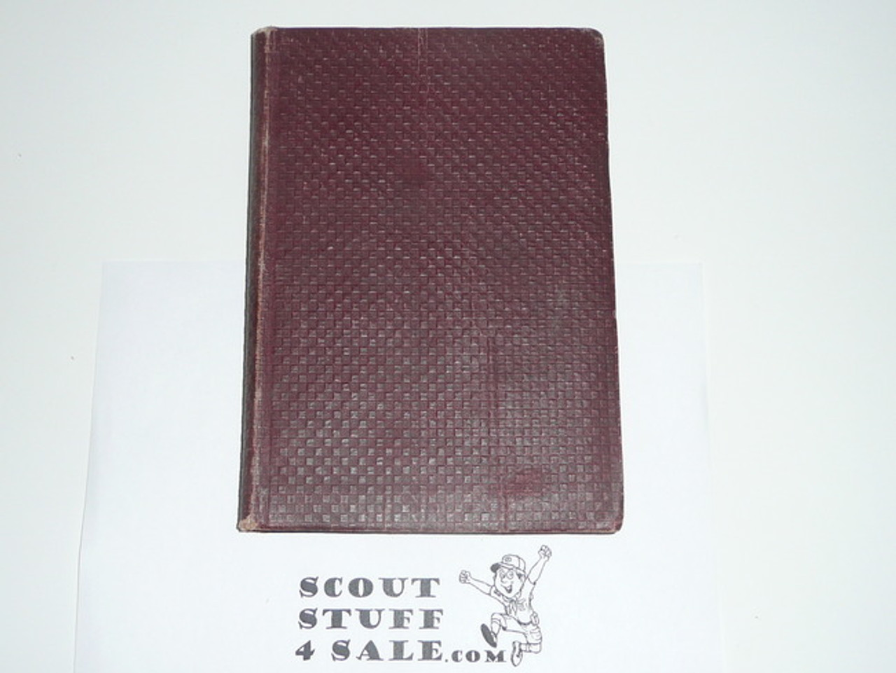 1913 Handbook for Scout Masters, Proof Edition, Leather Bound, MINT Condition, 344 pages