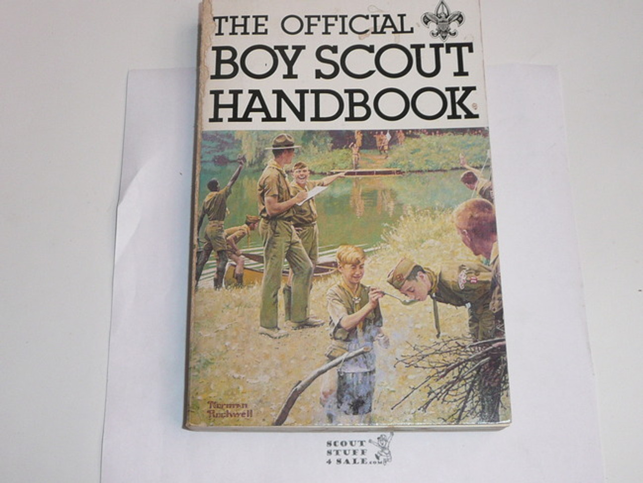 1979 Boy Scout Handbook, Ninth Edition, First Printing, Used condition